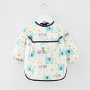 Waterproof Cotton Bib for Kids - Long Sleeve Feeding Apron