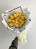 Roses & Baby's Breath Bouquet