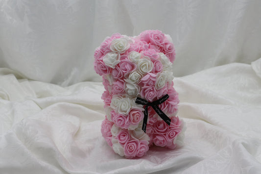 Cotton Rose Bear - 25cm