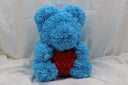 Large Bluebelle with Red Heart Bear - 40cm