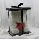 Large Snow with Heart Bear - 40cm
