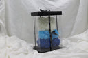 Mixed Blue and White Bear - 25cm