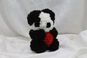 Nini the Panda with Red Heart - 25cm