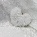 Snow Heart Keychain