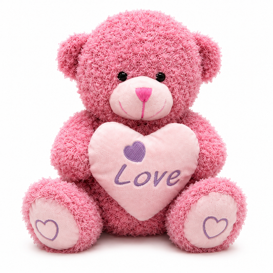 Pink Bear with Heart