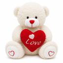 White Bear with Heart