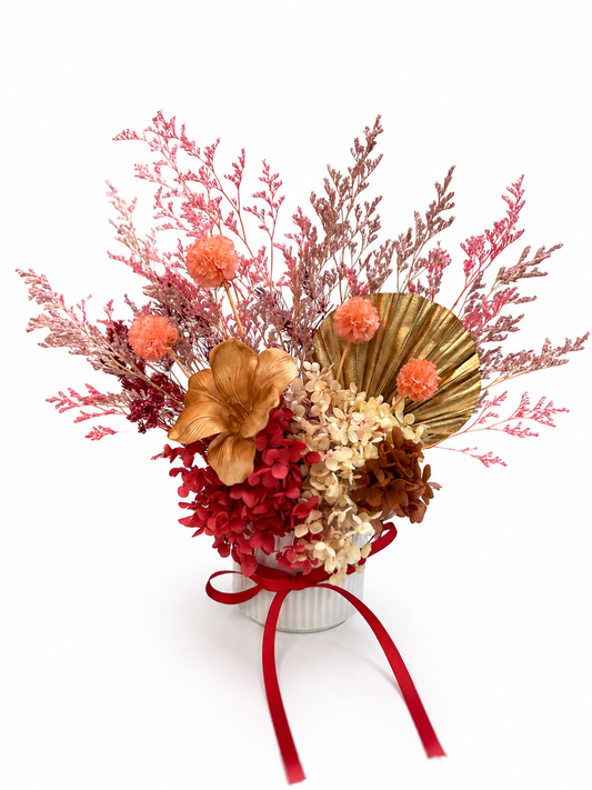 Peach Blossom Preserved Arrangement
